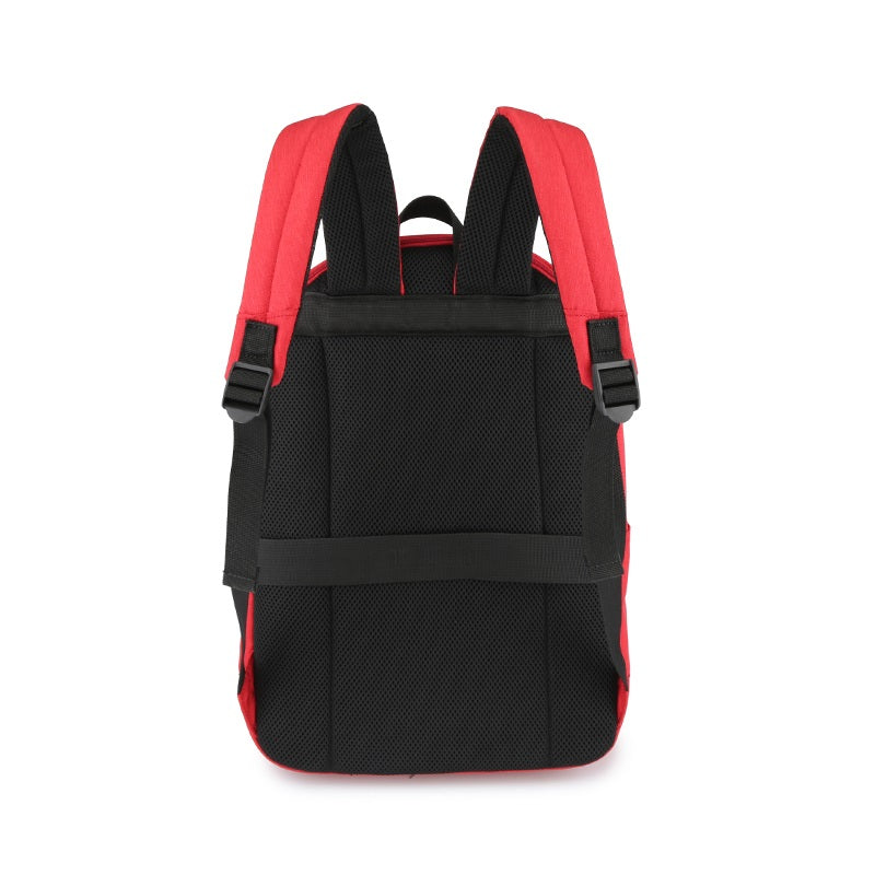 Zylicon 17" Canvas Backpack I Red
