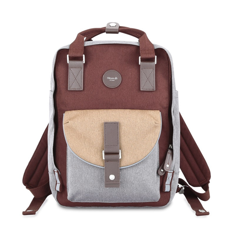 Dianella 14" Laptop Backpack I Wine Red & Grey