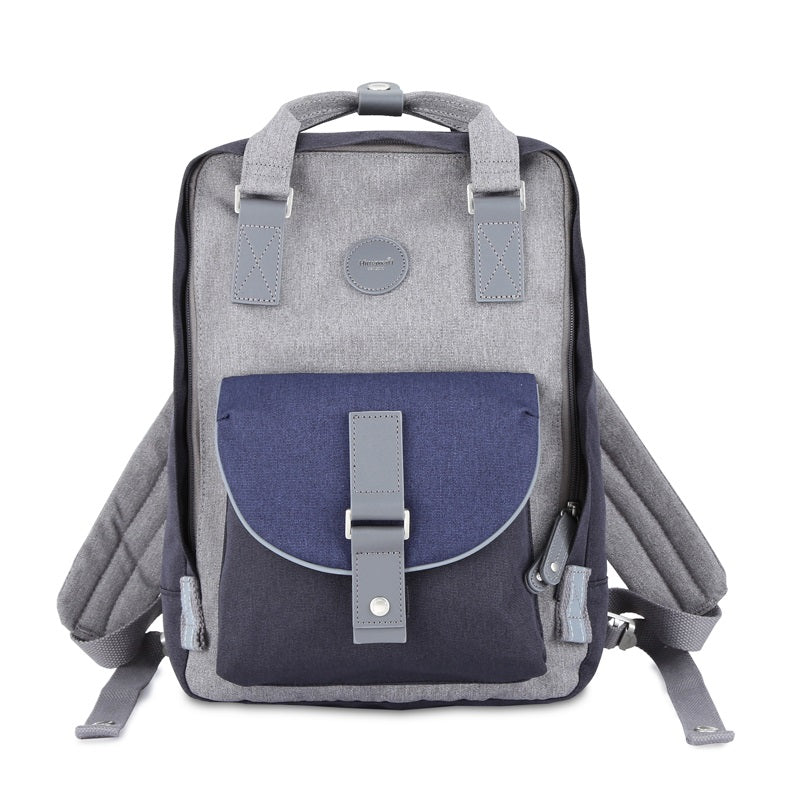 Dianella 14" Laptop Backpack I Grey & Blue/Black