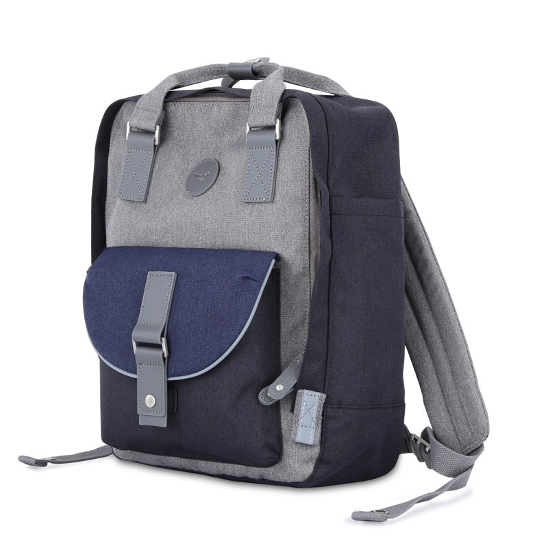 Dianella 14" Laptop Backpack I Grey & Blue/Black