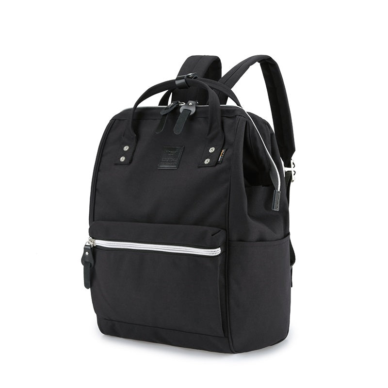 Saffron 17" Laptop backpack I Netherite Black