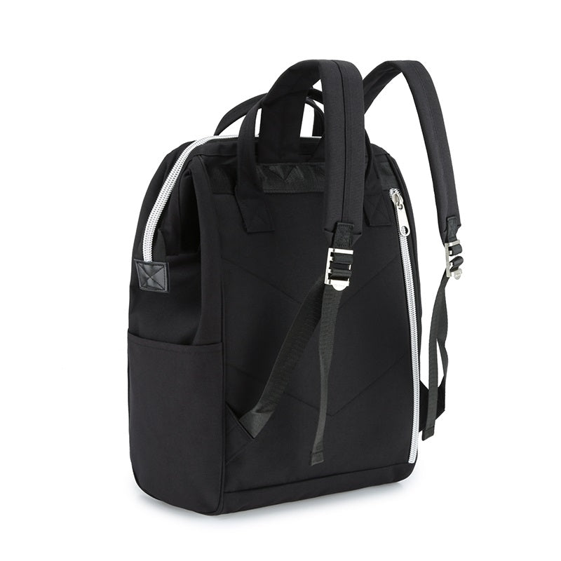 Saffron 17" Laptop backpack I Netherite Black