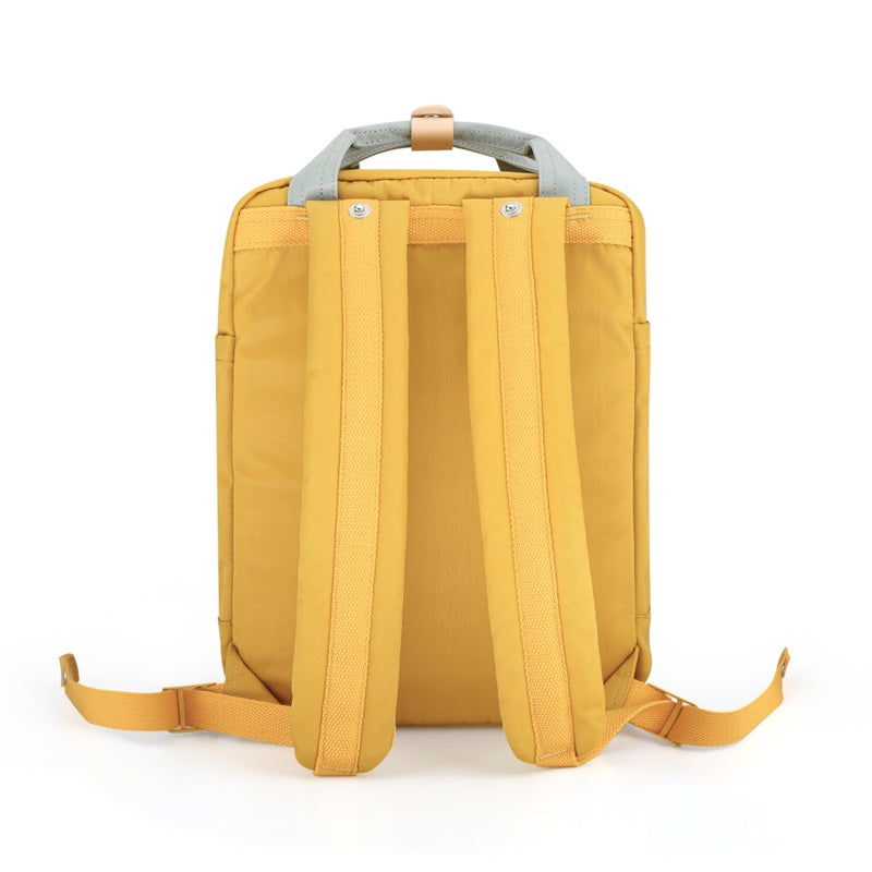 Dianella 14" Laptop Backpack I Tan & Yellow