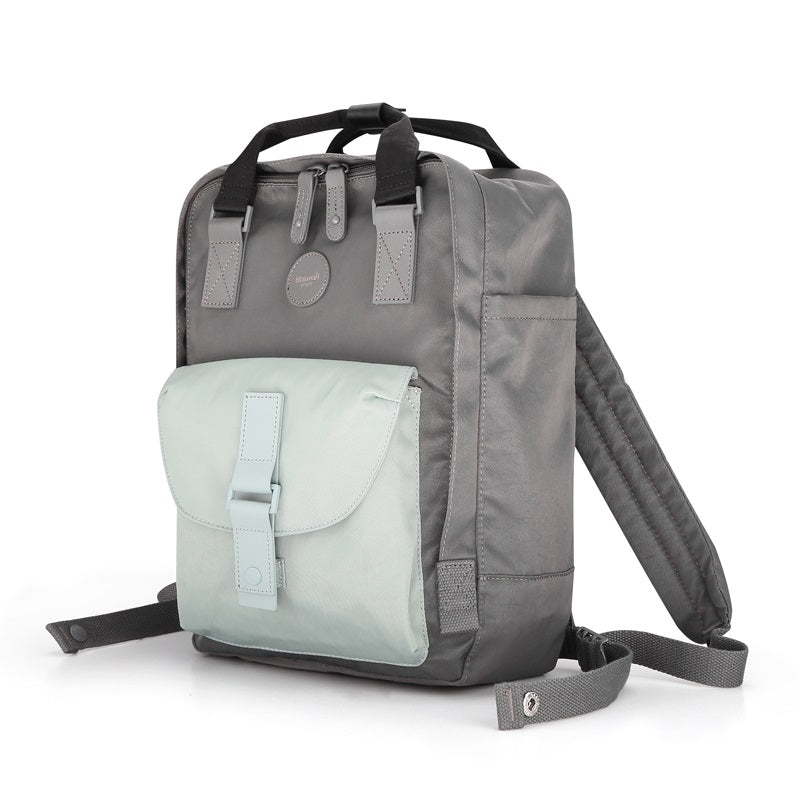 Dianella 14" Laptop Backpack I Dark Grey & Pastel Blue