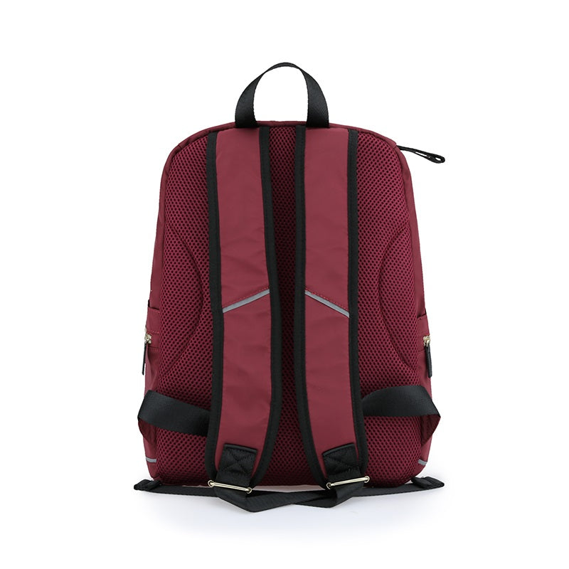 Camelia 15" city backpack I Wine Red