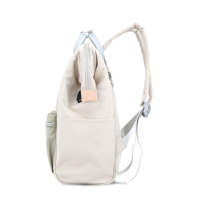 Sorrel 15" Laptop Backpack I Beige & Green