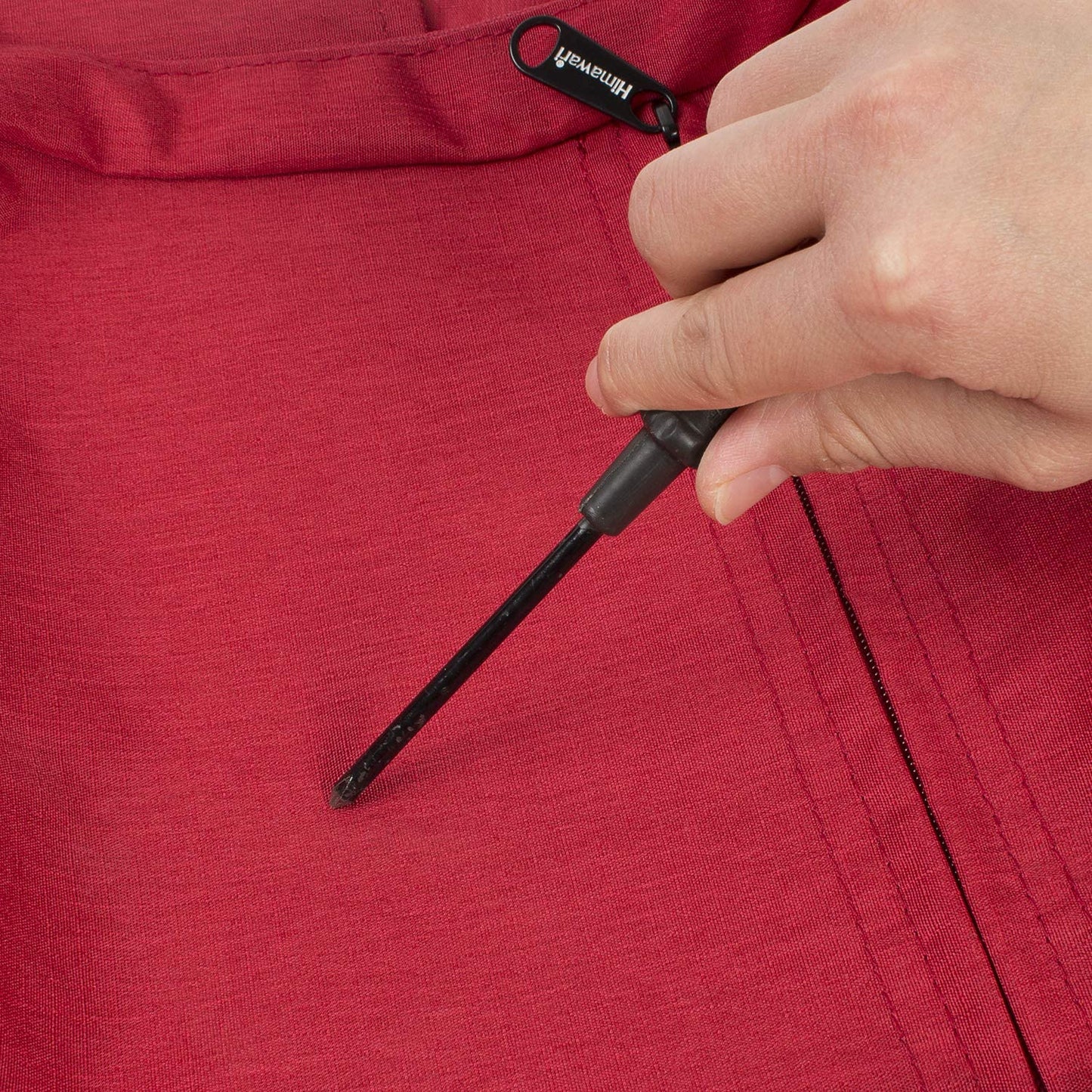 Zylicon 17" Canvas Backpack I Red