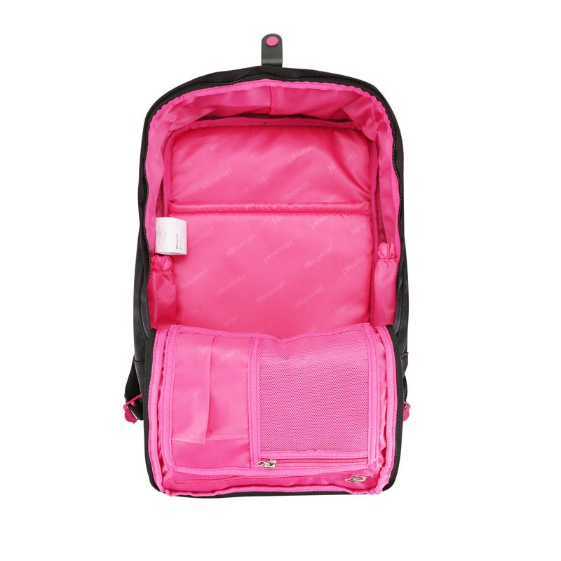 Dianella 14" Laptop Backpack I Dark Grey & Pastel Blue