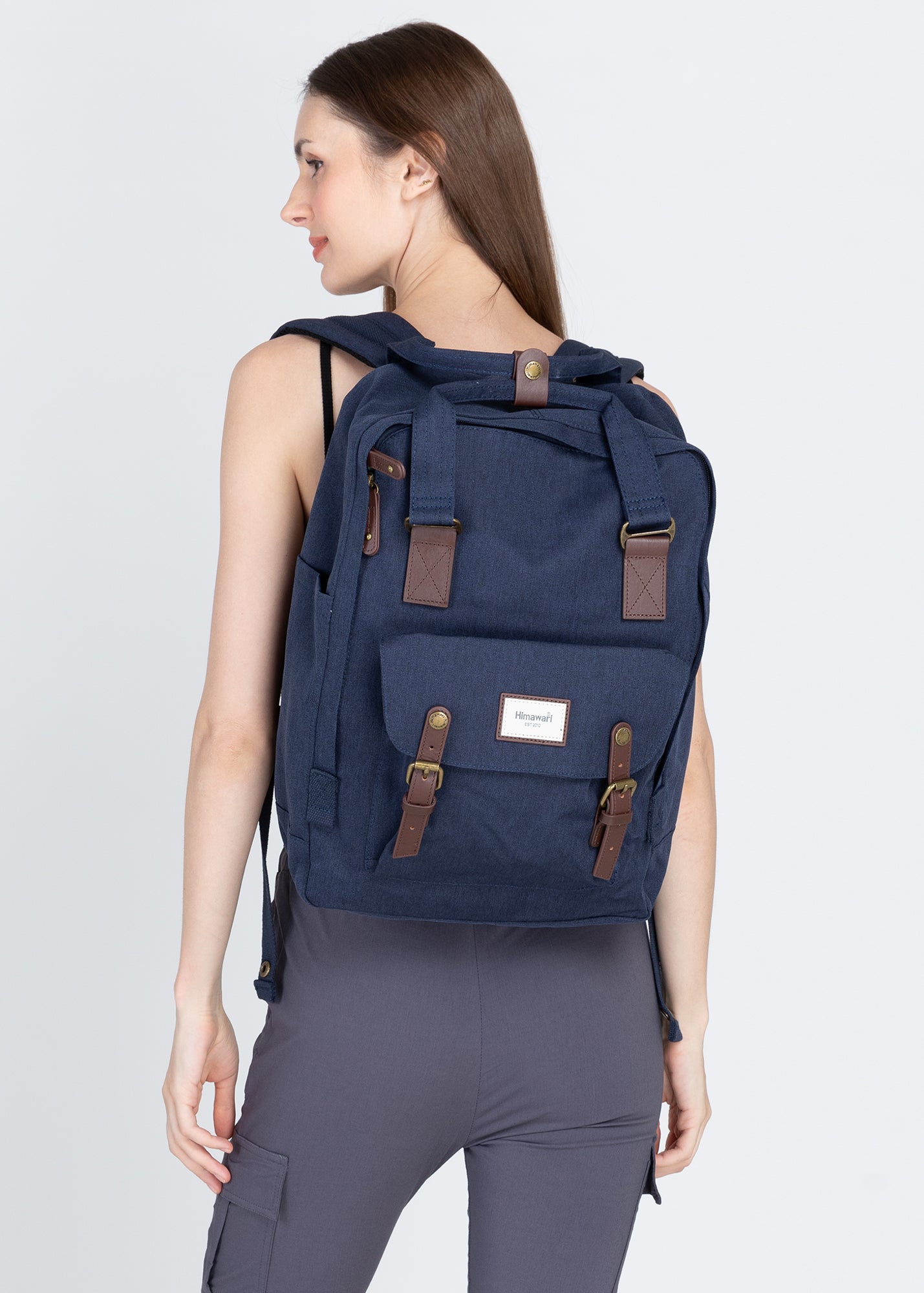 Buttercup 17" Laptop Backpack I Navy Blue