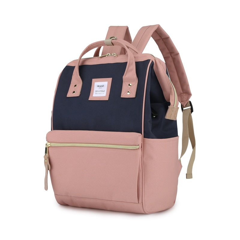 Navy and pink clearance backpack