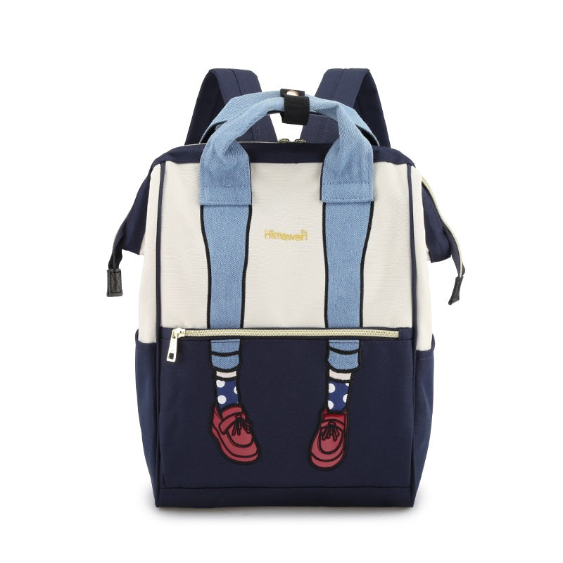 himawari backpack mini Backpack/Travel for Women 14.9" College Vintage Waterproof Bag Work Backpack for 14inch Laptop (HIM-28#Dark blue) : Electronics Sale Himawari Himawari Backpack Mini