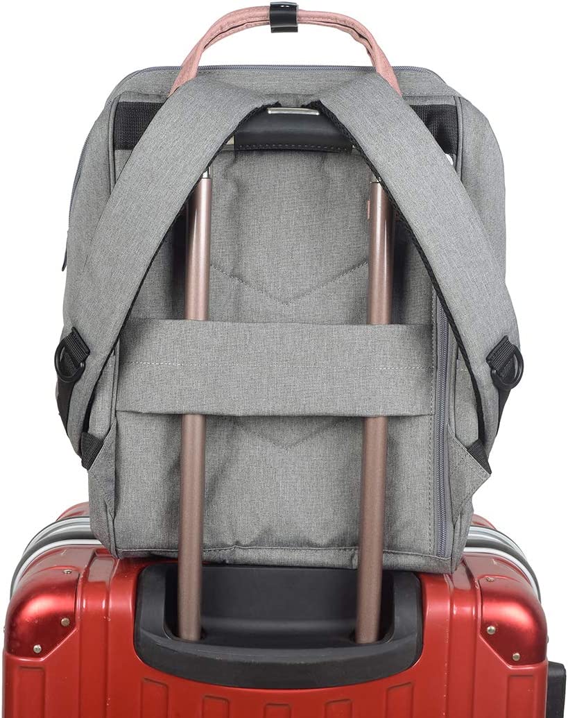 
                  
                    Petunia 15" Backpack I Grey & Pink
                  
                