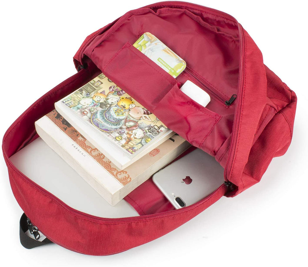 
                  
                    Zylicon 17" Canvas Backpack I Red
                  
                