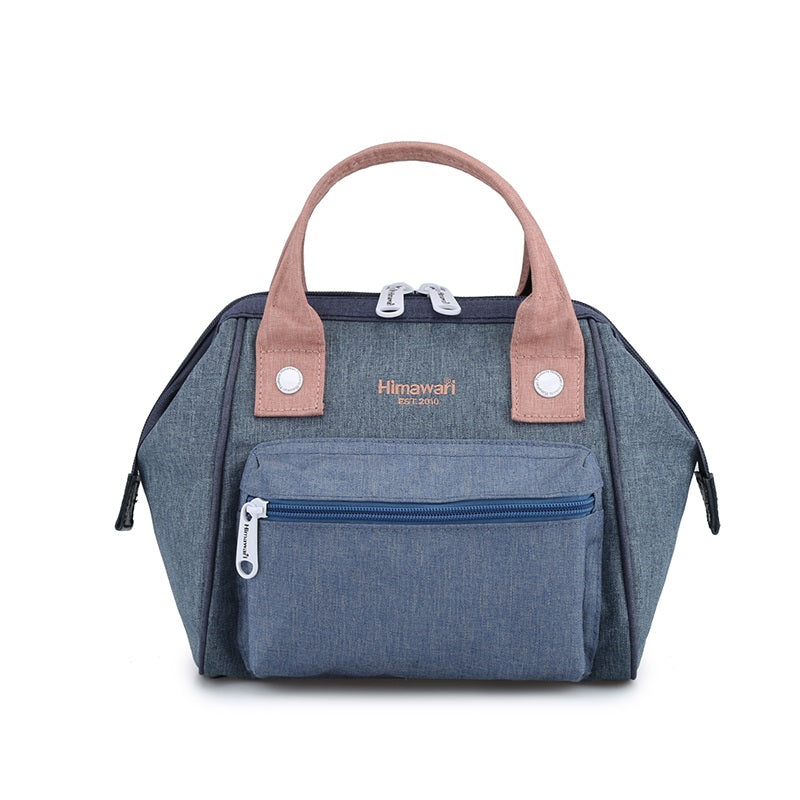 Petunia 3-Way Sling Bag I Denim & Pink